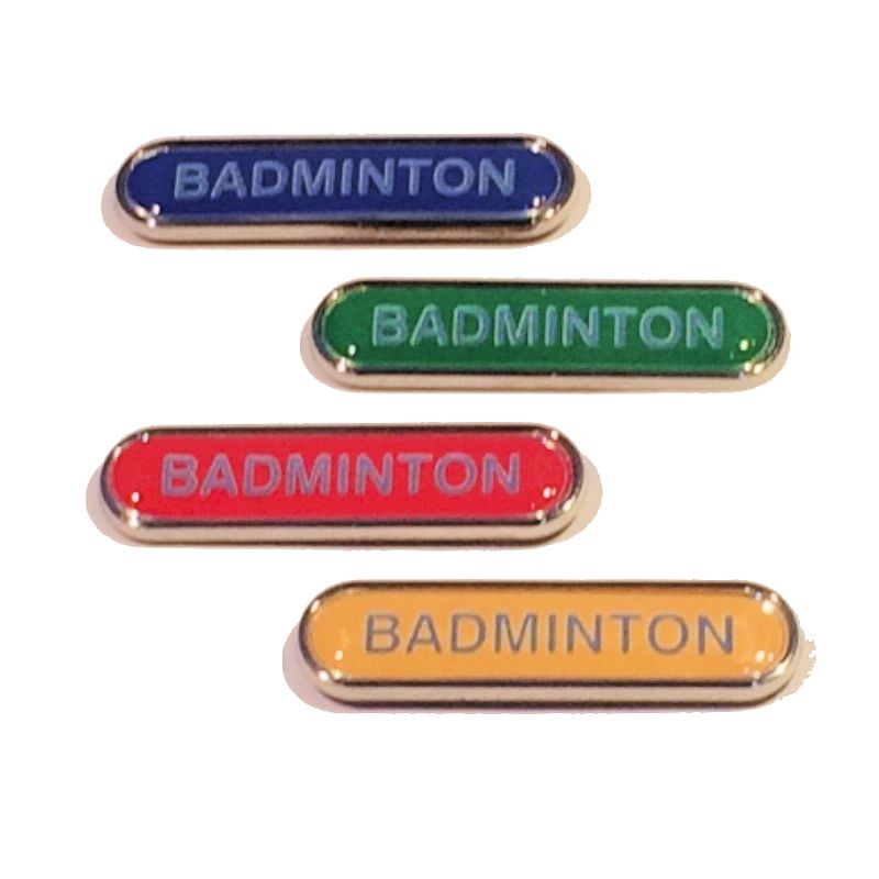 BADMINTON badge